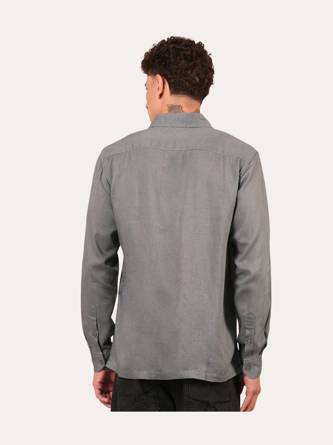 Cotton Linen : Grey