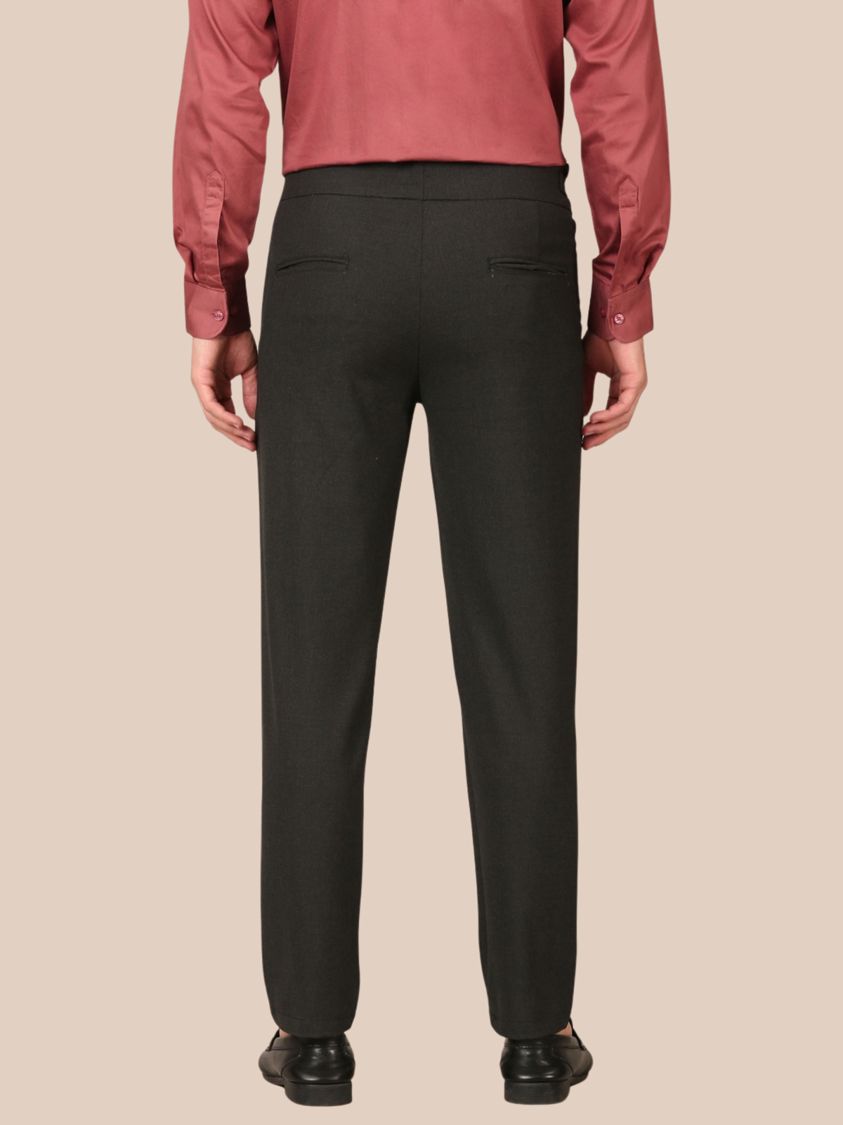 Cotton Gurkha Pant: Black