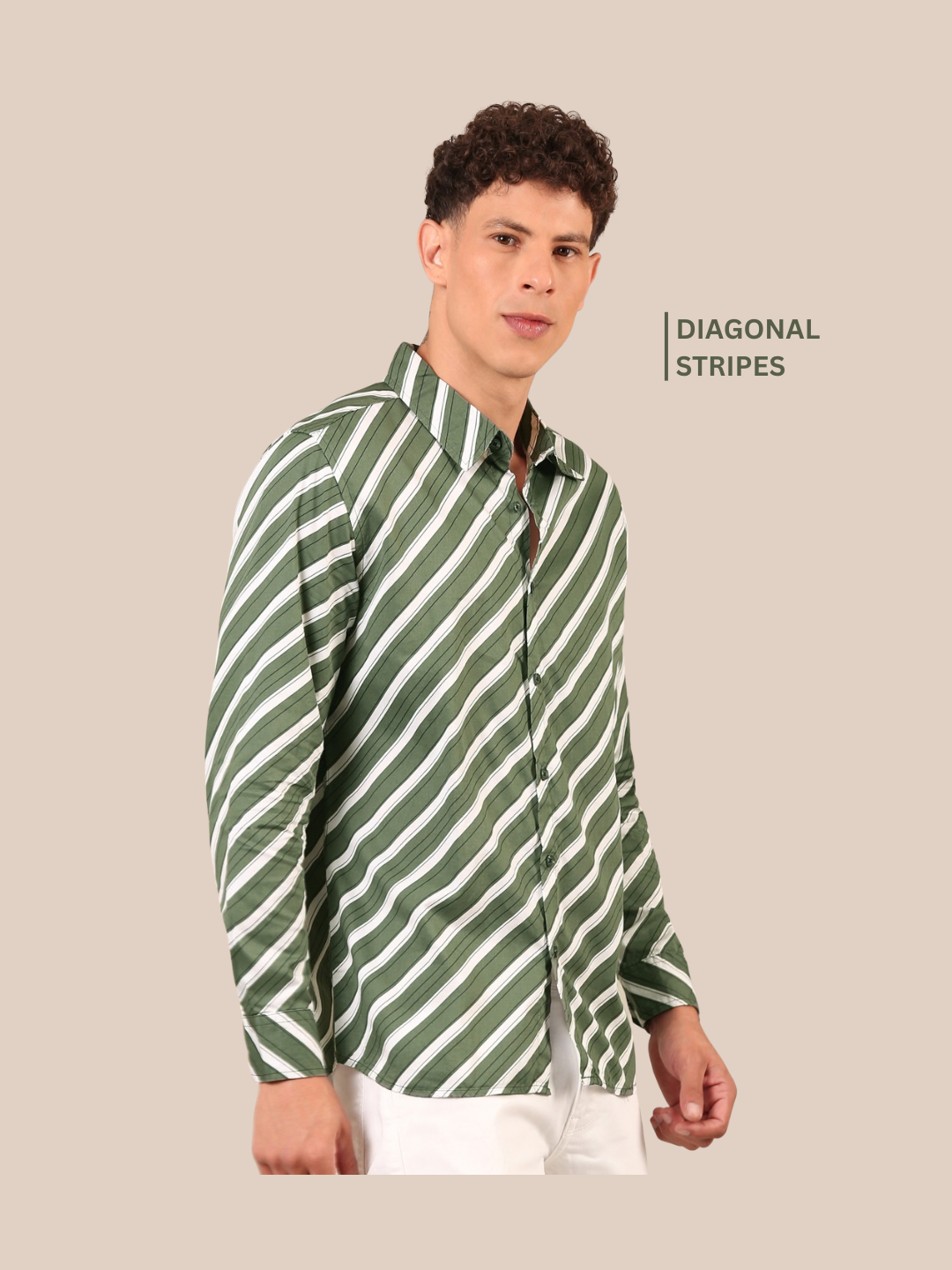 Cotton Shirt : Green
