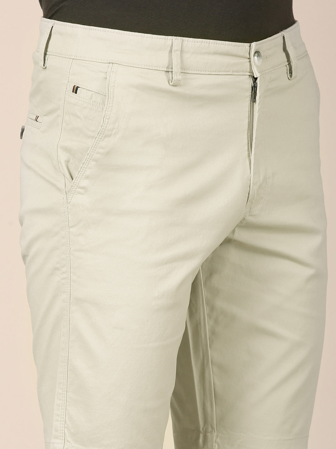 Cotton Smart Fit Shorts: Ivory