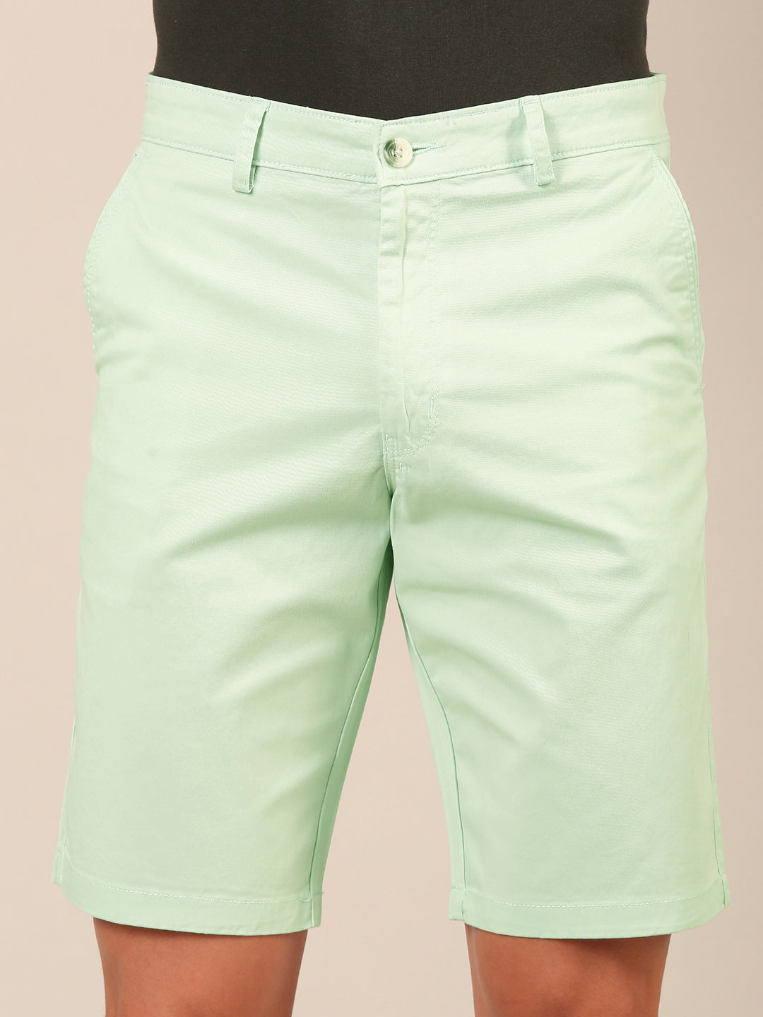 Cotton Smart Fit Shorts: Sea Mist