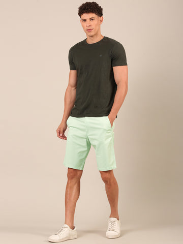 Cotton Smart Fit Shorts: Sea Mist