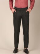 Flashyn Black Gurkha Trouser Front